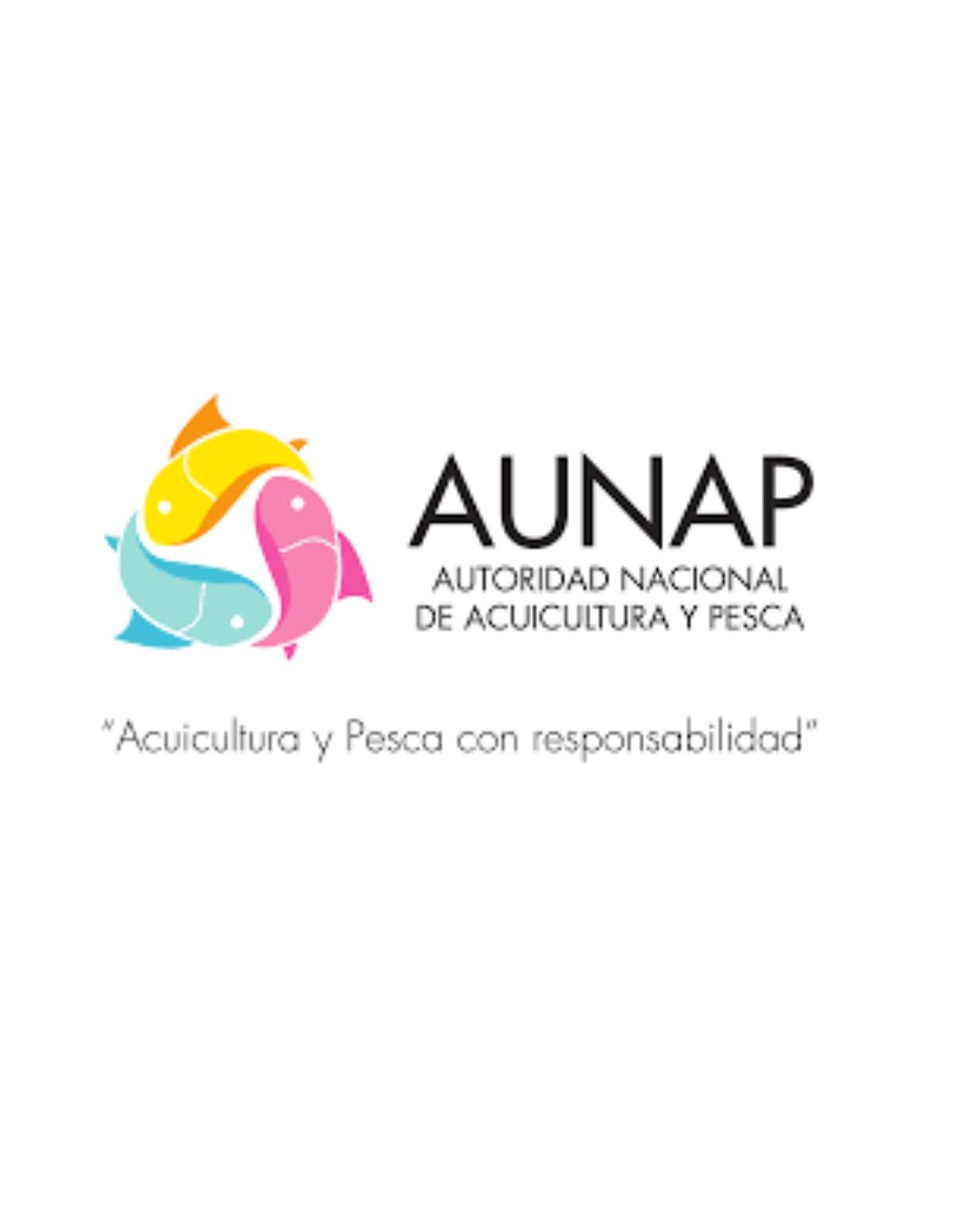 Logo de AUNAP, Autoridad Nacional de Acuicultura y Pesca